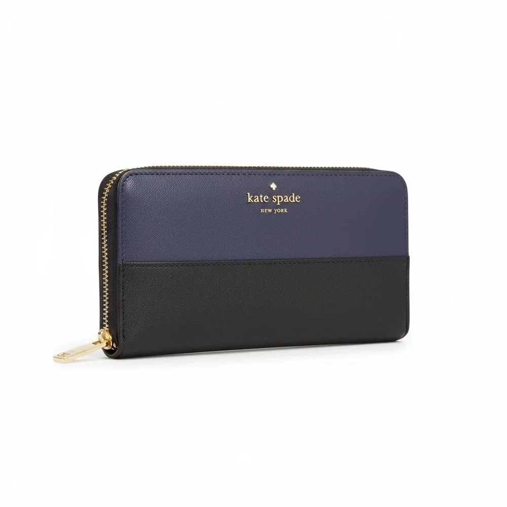 KATE SPADE Blue and Black Wallet